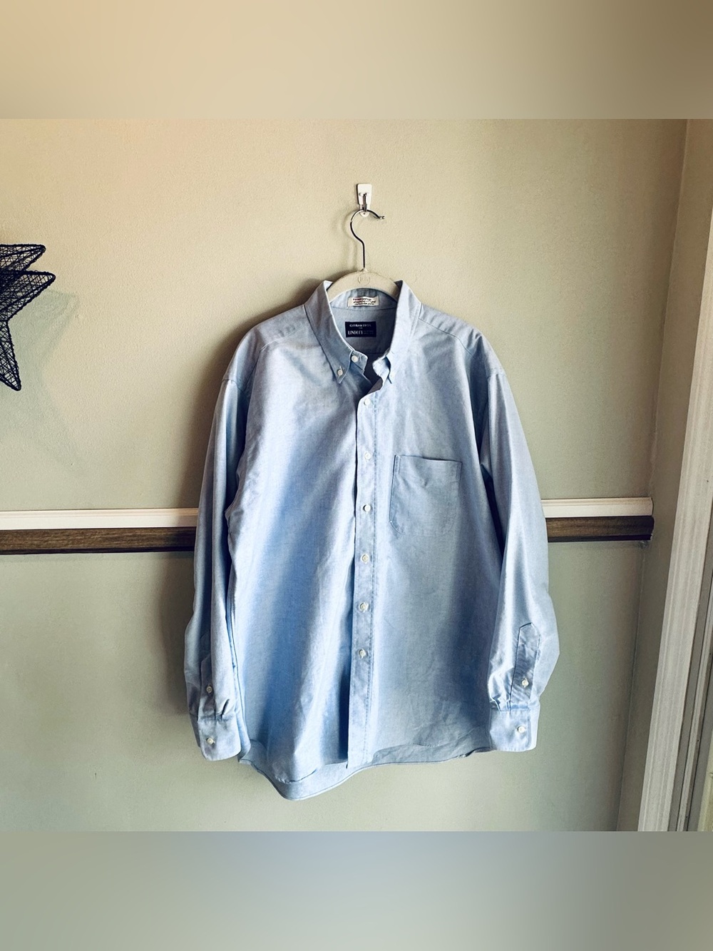 VTG Gitman Bros Shirt TTX Cambridge Oxford Button Down Blue USA